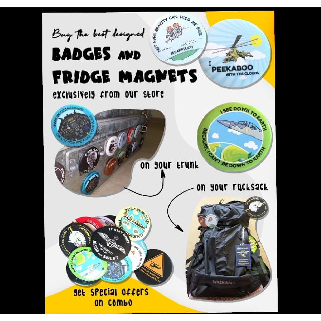 ARMY BADGES AND MAGNETS