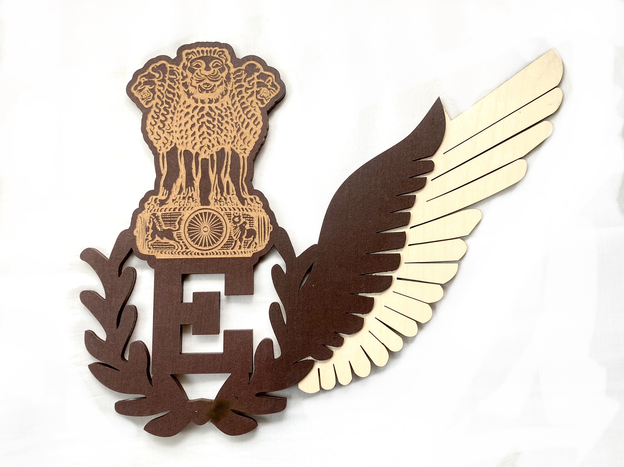 IPS Sign Or Text Printed Key Chain – India's Gift Store