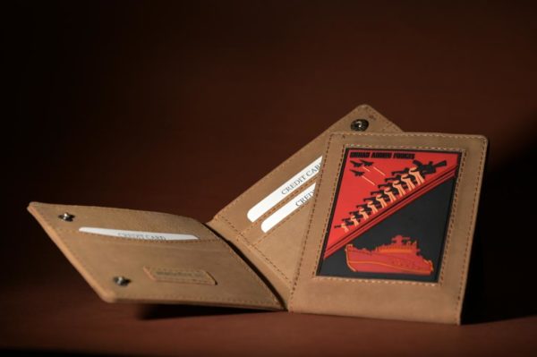 military id card holder patch