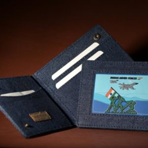 military id card holder with patch