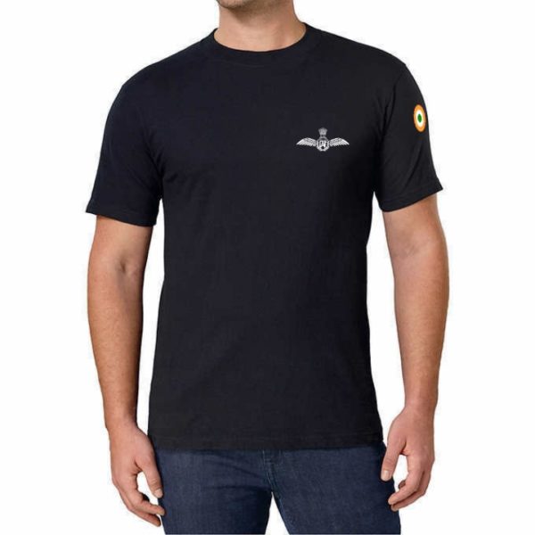 IAF TSHIRTS BLACK