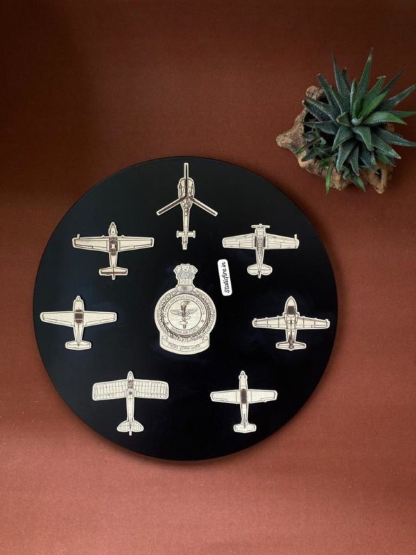 flying instructors school wooden memento