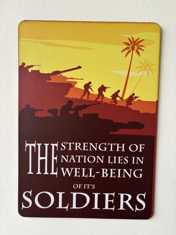 MDF SOLDIERS QUOTE