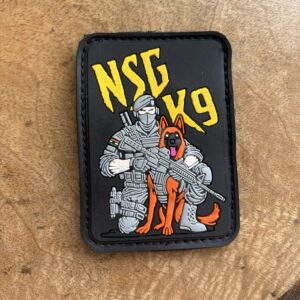 K9 MILITARY PATCH