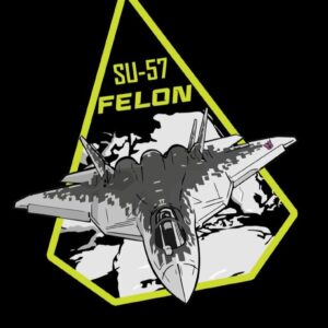 SU57 AEROINDA FELON PATCH